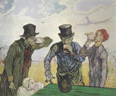 Vincent Van Gogh The Dinkers (nn04) Spain oil painting art